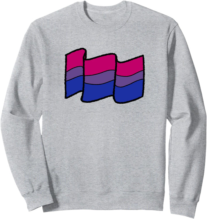 Trendy Pride Bisexual Flag Sweatshirt