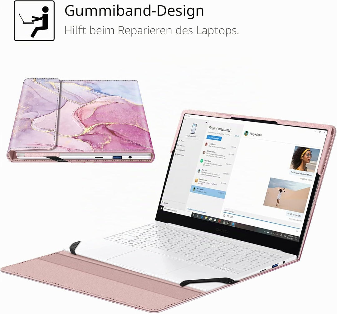 Fintie Schutzhülle für 13.3 Zoll Samsung Galaxy Book Flex 13.3 NP930QCG,Samsung Galaxy Chromebook 13