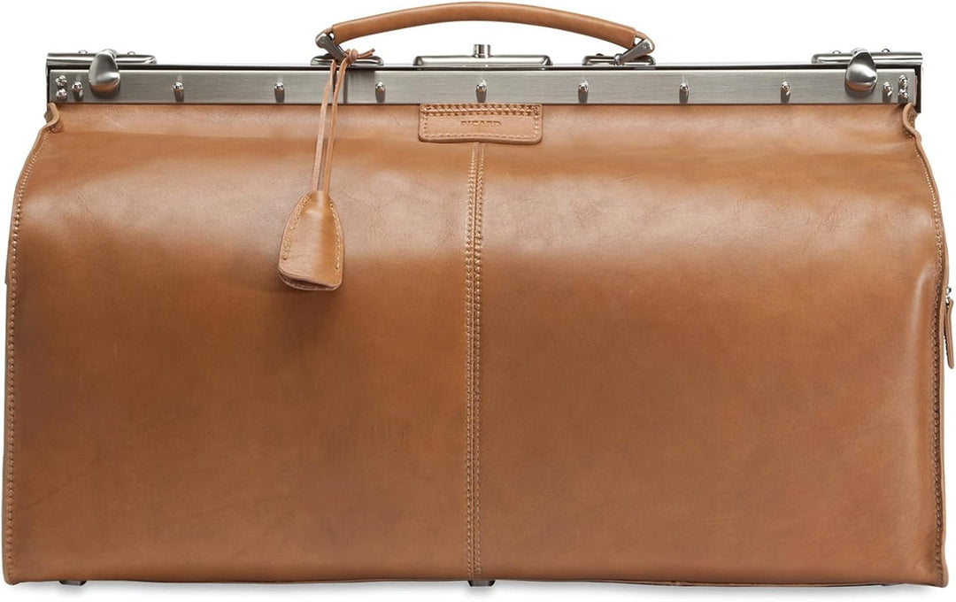 PICARD Herren Reisetasche Toscana aus Rindsleder | mit Klappverschluss | Reisetasche | Alltag 52x27x