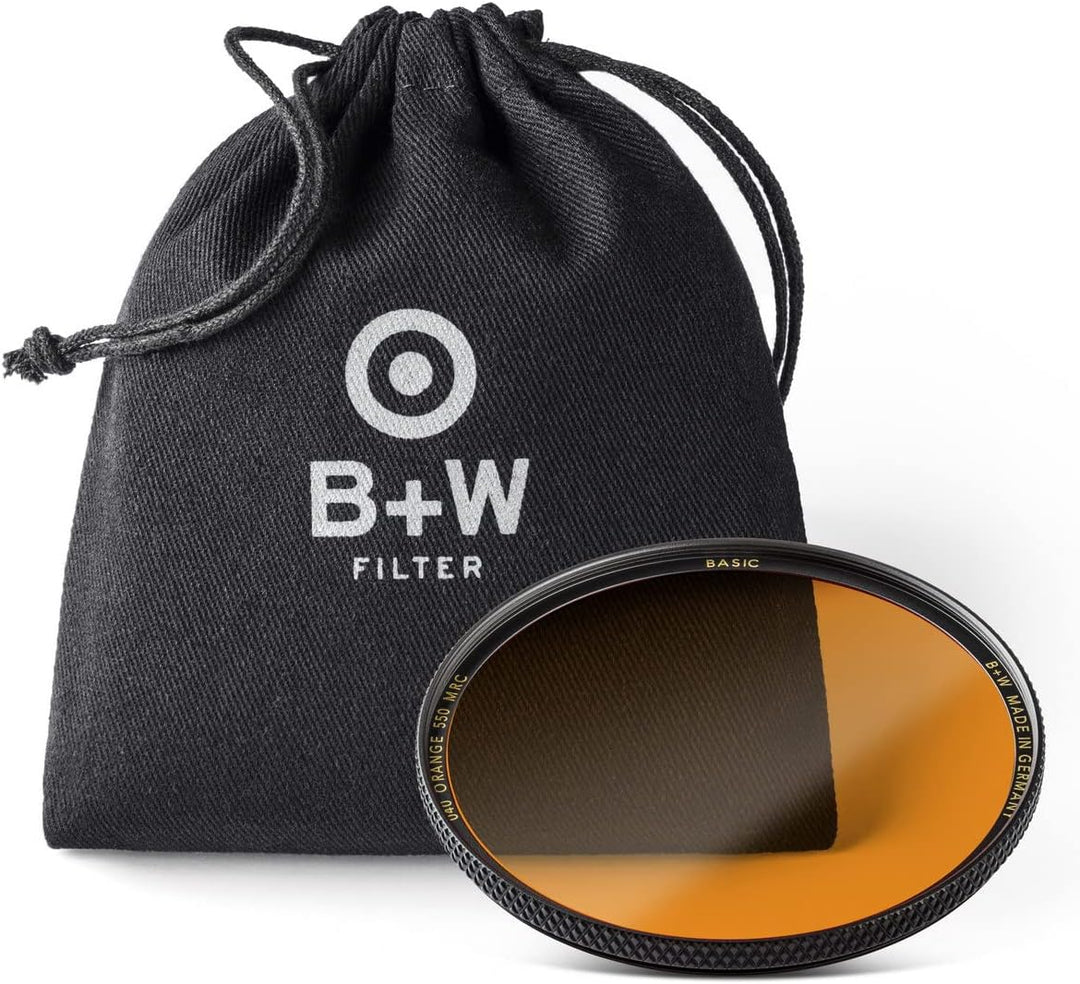 B+W Orangefilter 040 MRC Basic 43mm (16x vergütet, Professional)