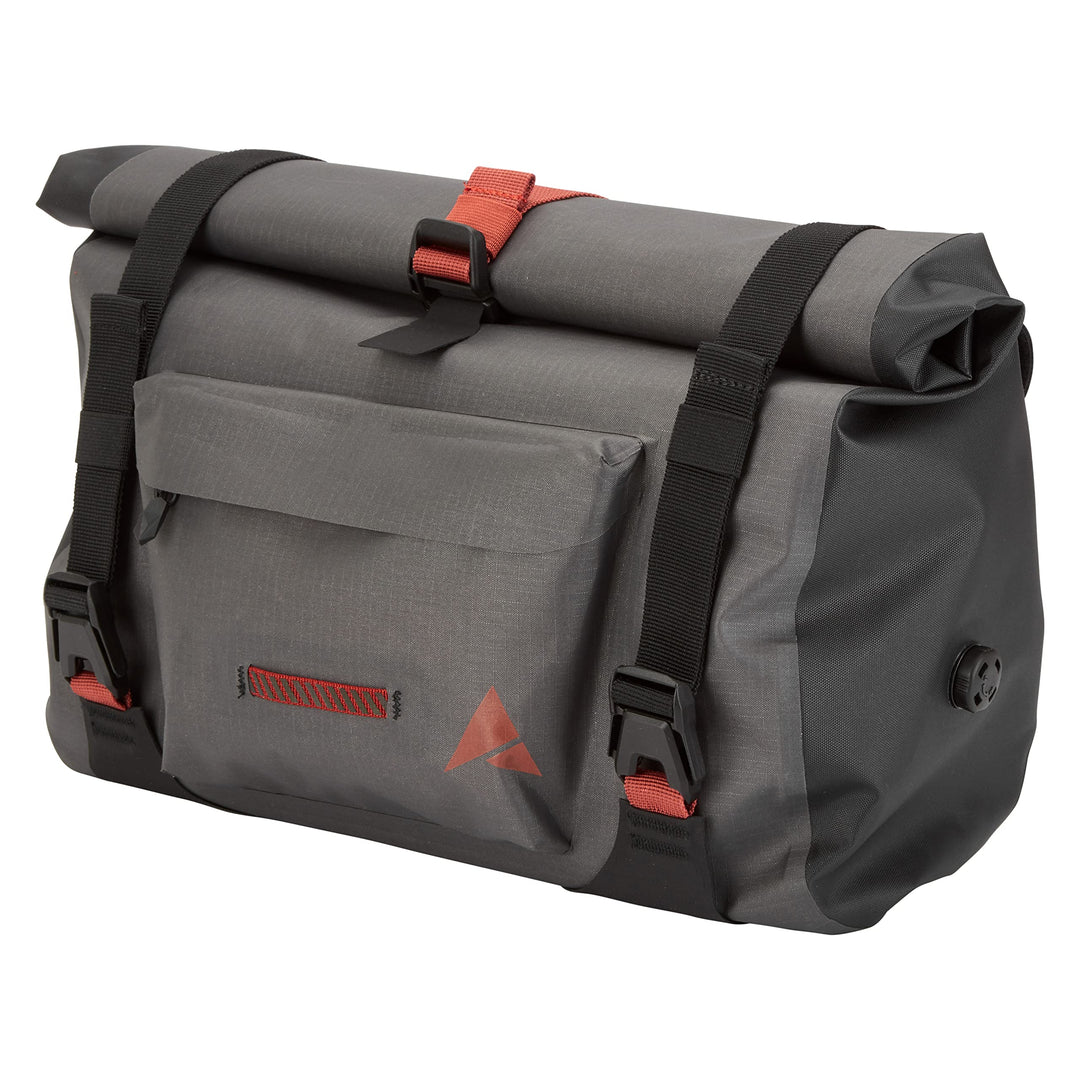 Altura Vortex Fahrrad-Lenkertasche, wasserdicht, 11 l, Grau