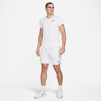 Nike Herren Short Nikecourt Dri-fit Advantage S White/Black, S White/Black