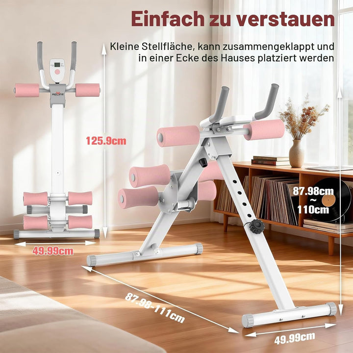 RELIFE REBUILD YOUR LIFE Bauchmuskel Trainer Bauch Trainingsgerät Bauchtrainer für Zuhause AB-Workou