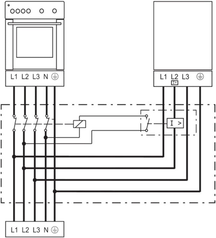 Stiebel Eltron 4823311 Eltron Herd-Anschluss-Set LRH 44513 für DHB-E Basis 11 und DHB-E Basis 13, 23