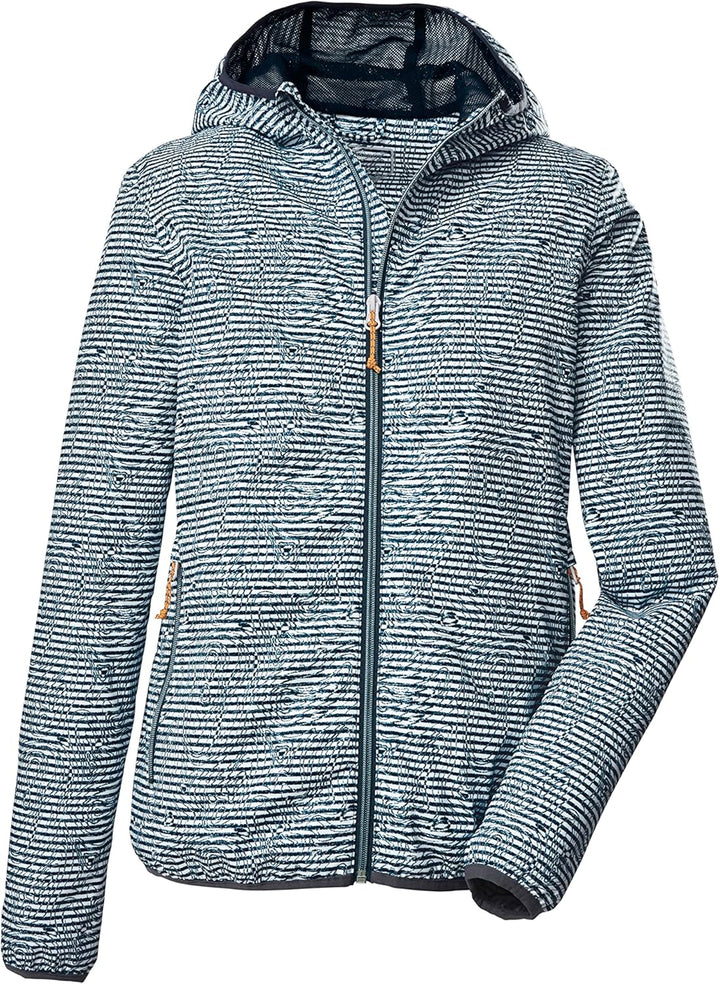 Killtec Damen Kos 63 Wmn Jckt Funktionsjacke/Outdoorjacke mit Kapuze, packbar 34 dunkelblau, 34 dunk