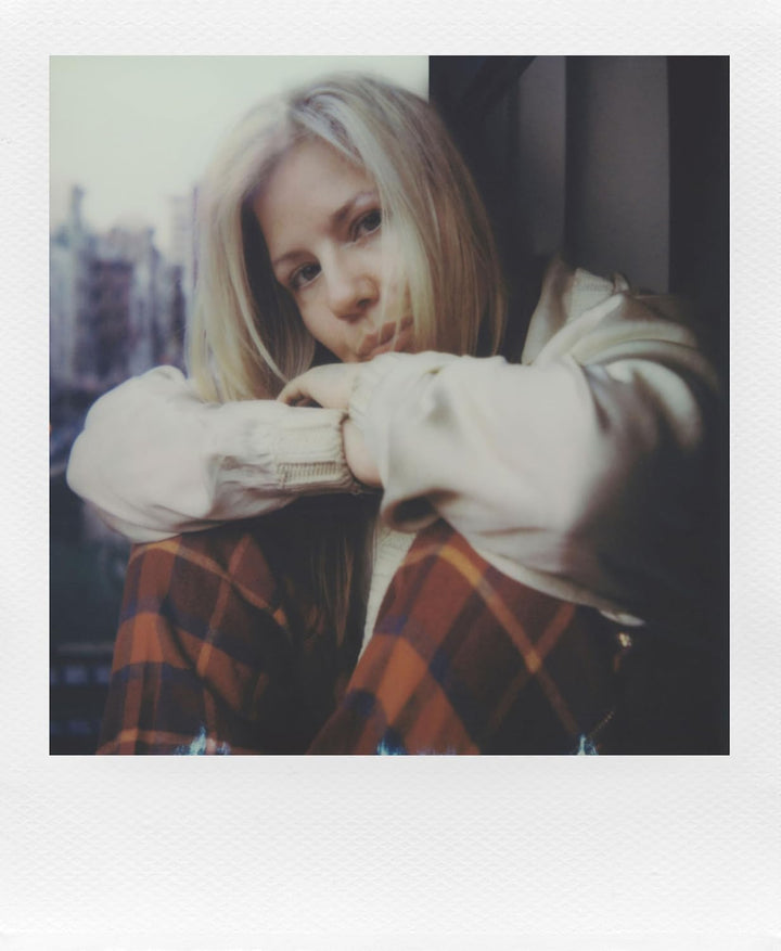 Polaroid FLIP - Sofortbildkamera Weiss mit Farbfilm-Set (16 Fotos) White, White