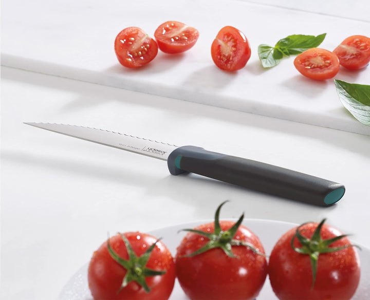 Joseph Joseph Duo 5 Stück Elevate Küchenmesser Set, Japanische Edelstahlklingen, beinhaltet Gemüseme