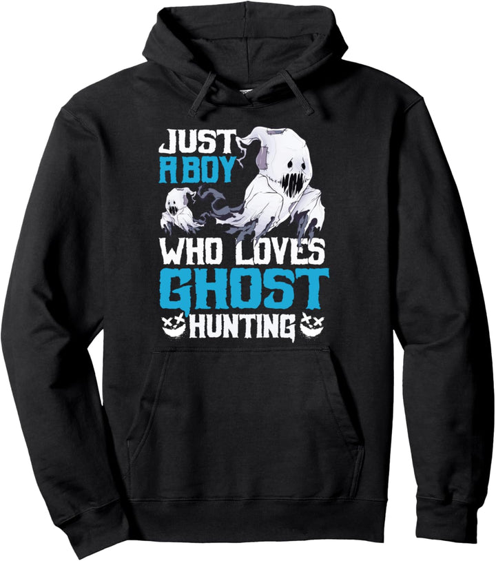Nur ein Junge Geisterjagd Geister jagen Geisterjäger Pullover Hoodie