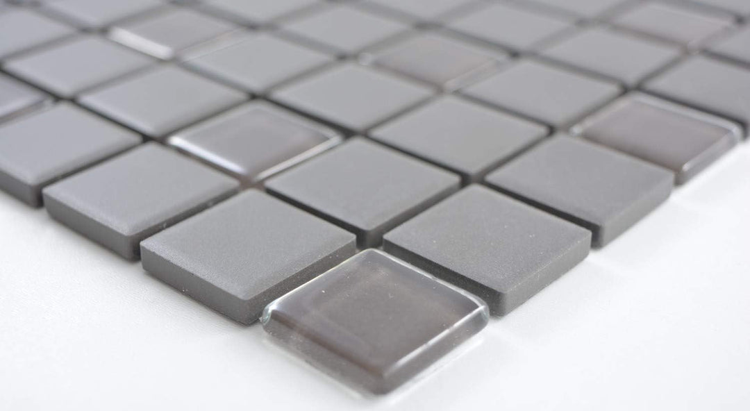 Mosaik Fliese Keramik braun unglasiert Glas für WAND BAD DUSCHE KÜCHE FLIESENSPIEGEL THEKENVERKLEIDU