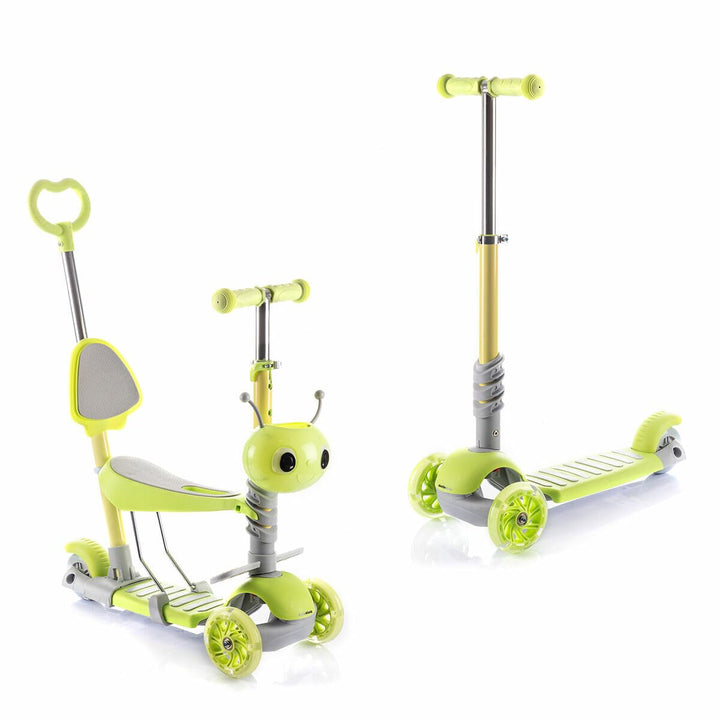 3-in-1 wandelbarer Roller für Kinder Scuvol InnovaGoods, grün