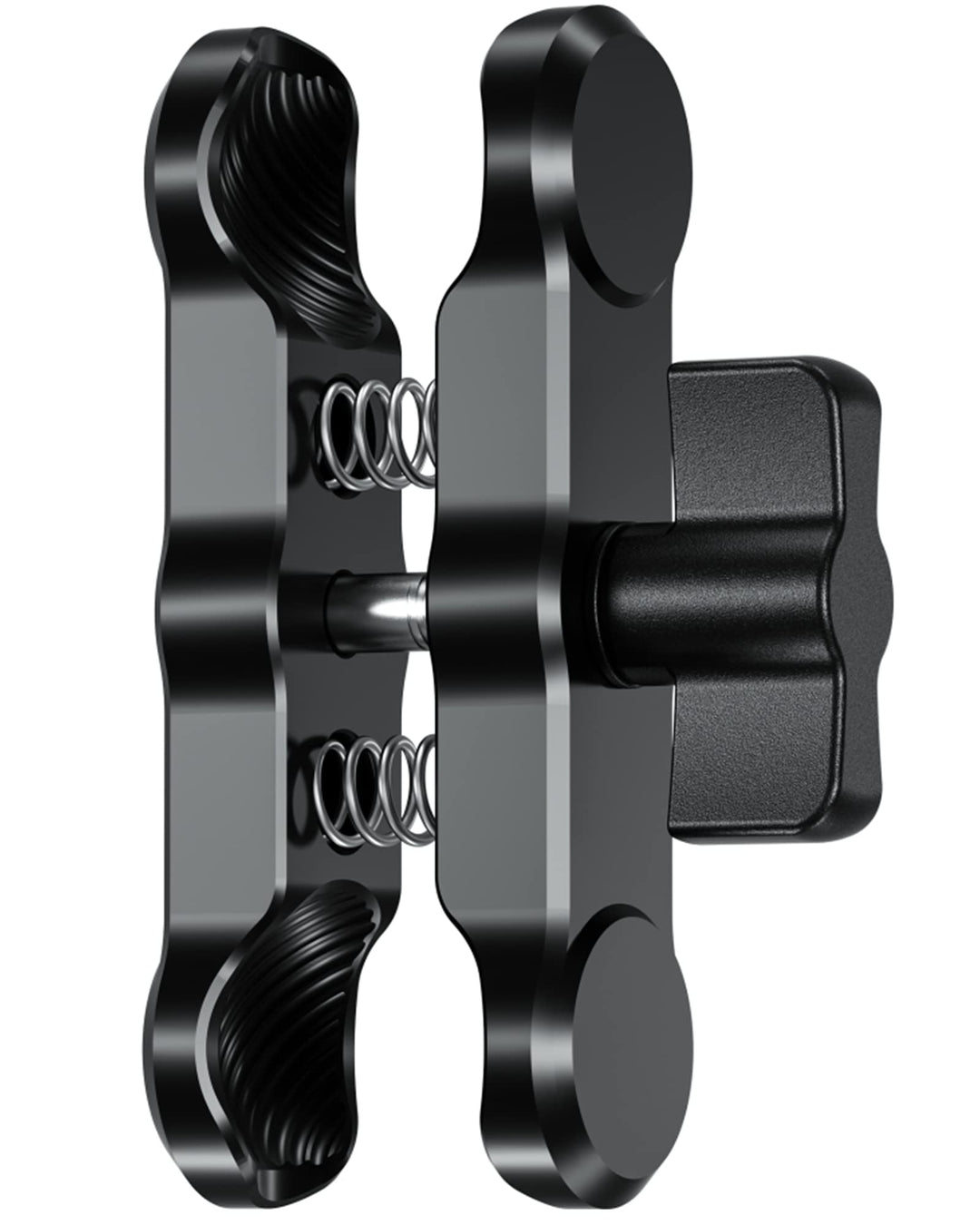 BRCOVAN Aluminiumlegierung Doppelsockelarm (Mittlerer Arm) Kompatibel mit RAM Mounts B Grösse 1 Zoll