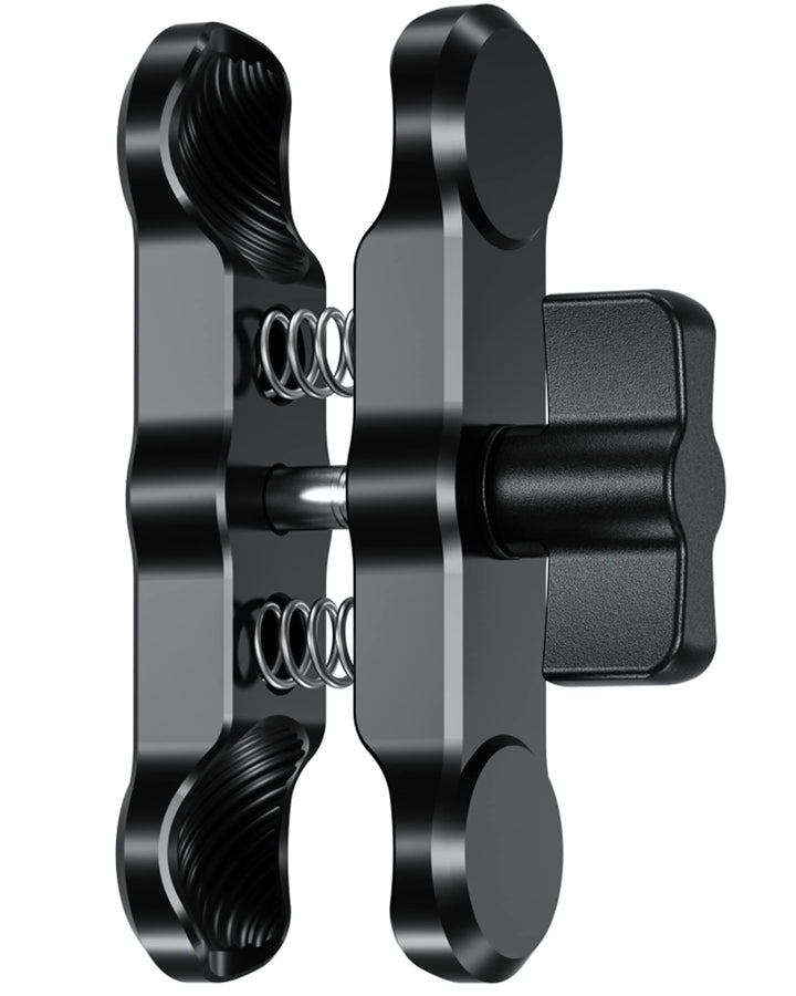 BRCOVAN Aluminiumlegierung Doppelsockelarm (Mittlerer Arm) Kompatibel mit RAM Mounts B Grösse 1 Zoll
