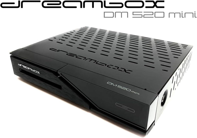 Dreambox DM520 Mini HD 1x DVB-S2 Tuner PVR Ready Full HD 1080p H.265 Linux Receiver