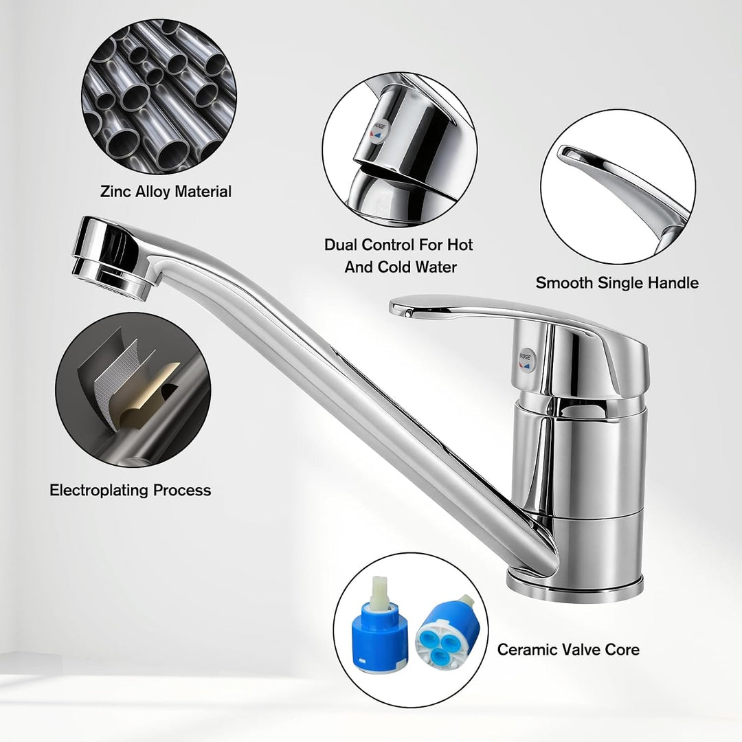 Wasserhahn Küche, Küchenarmatur, Einhebelmischer Küche