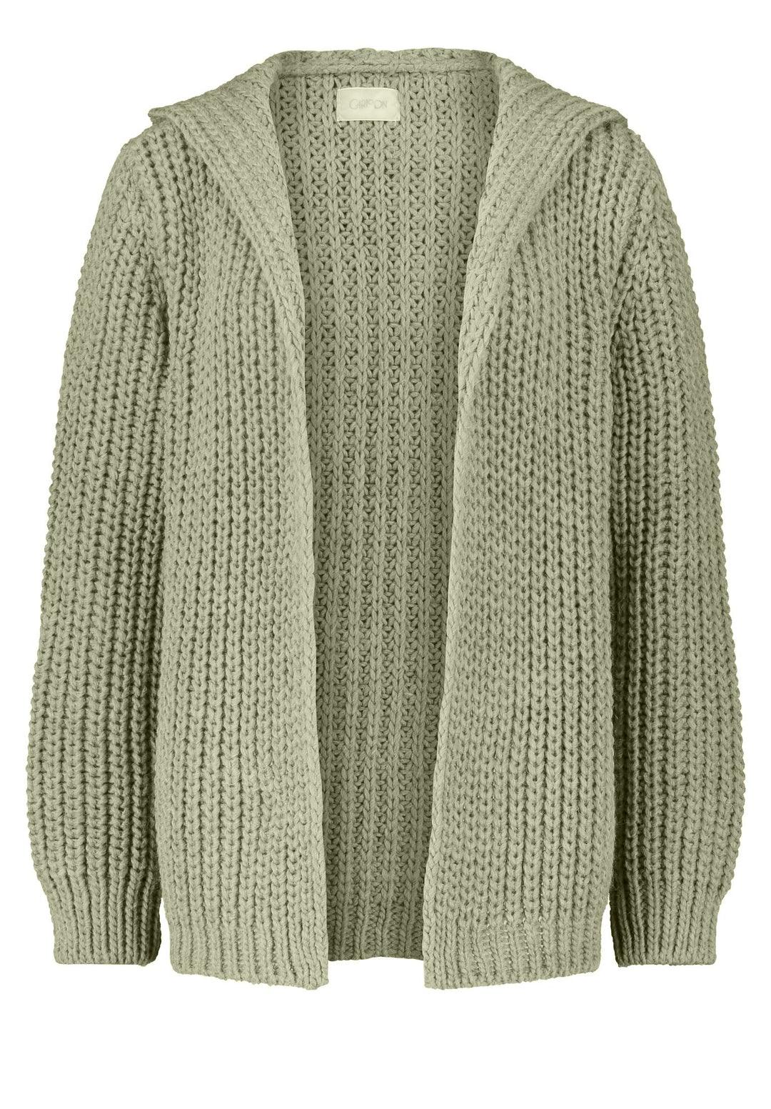 Cartoon Damen Strick-Cardigan mit Kapuze 42 Four Leaf Clover, 42 Four Leaf Clover