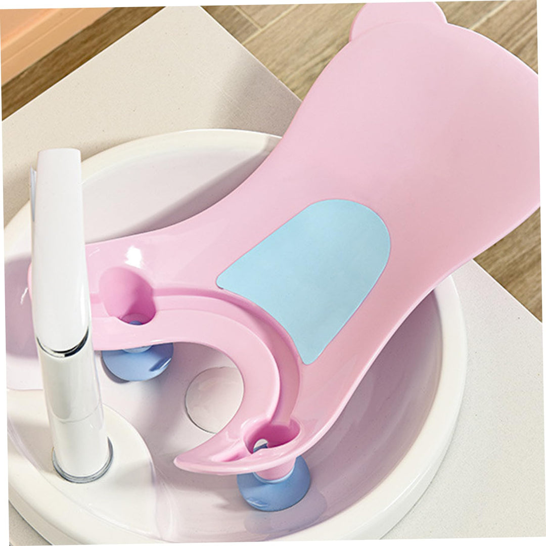 Baby-Waschbecken-Badewanne mit Saugnapf, tragbare Waschbecken-Baby-Badewanne mit Aufhängeloch, Gesäs