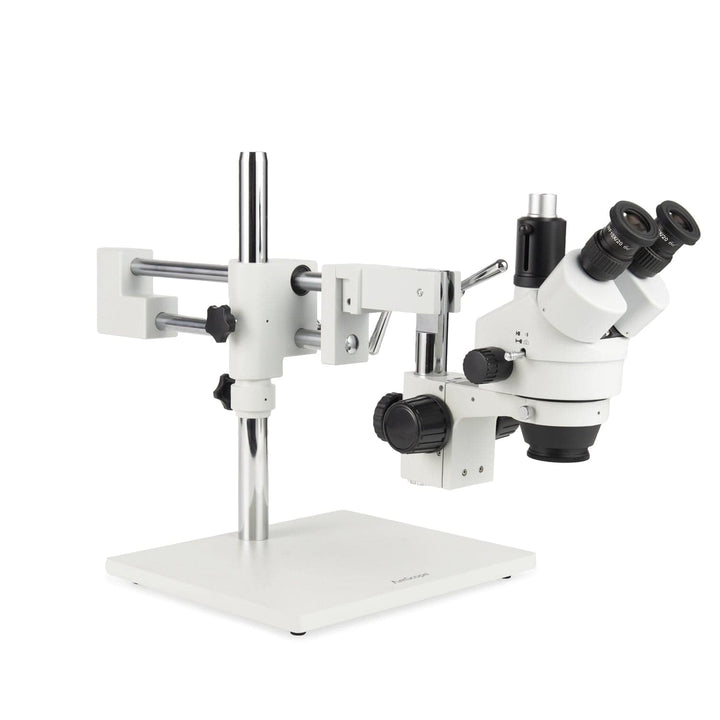 AmScope SM-4TZ-144A Trinokulares Stereomikroskop mit 4-Zonen-144-LED-Ringlicht, Ausgezeichnet mit De