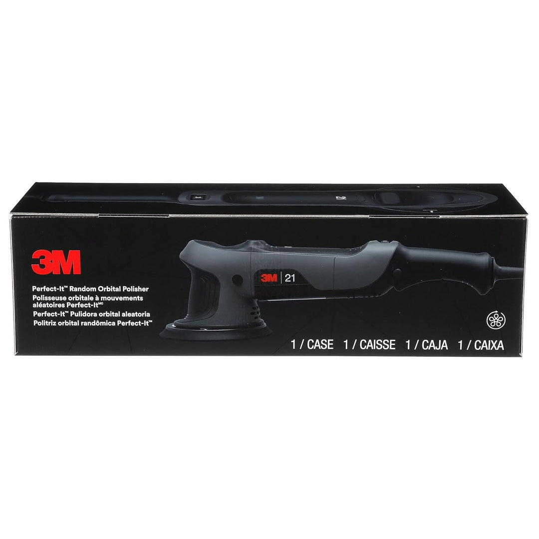 3M Perfect-It Exzenter Poliermaschine, 21 mm, 230 V, 50 Hz, Stecker-Typ F, 34103E 180.0 mm, 180.0 mm