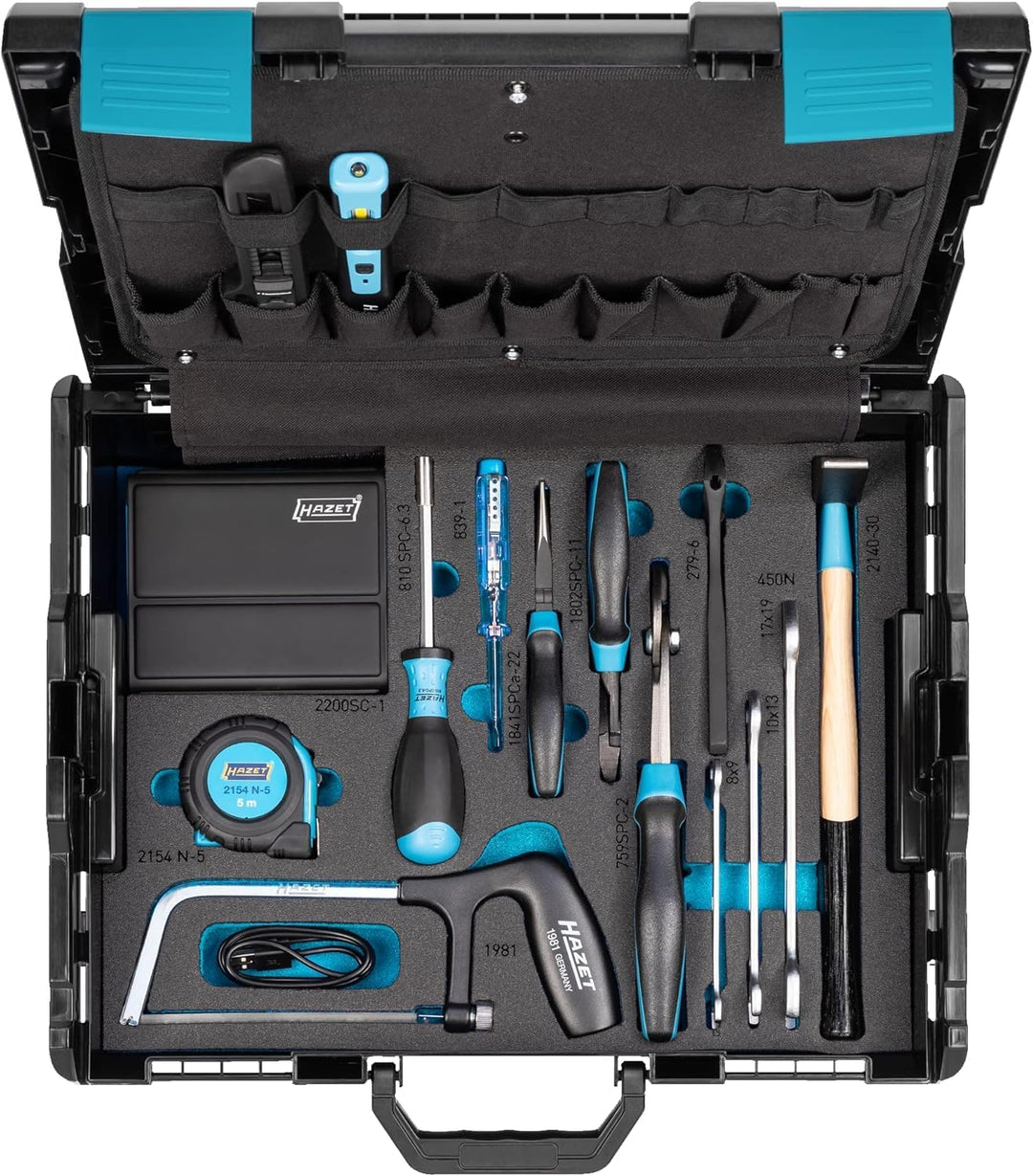 HAZET Werkzeug-Satz 190L-136/83 I 83-teilig, patentiertes L-Boxx Klicksystem mit 13,3 l Volumen mit