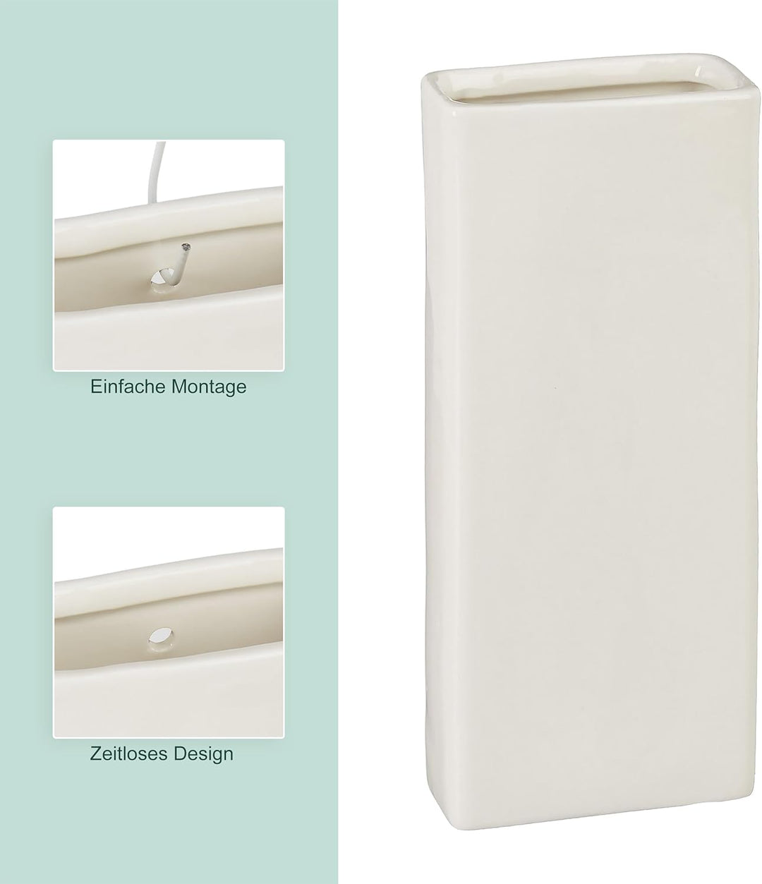 Relaxdays Luftbefeuchter Heizkörper, 6er Set, Wasserverdunster für Heizung, zum Hängen, Keramik, Rau