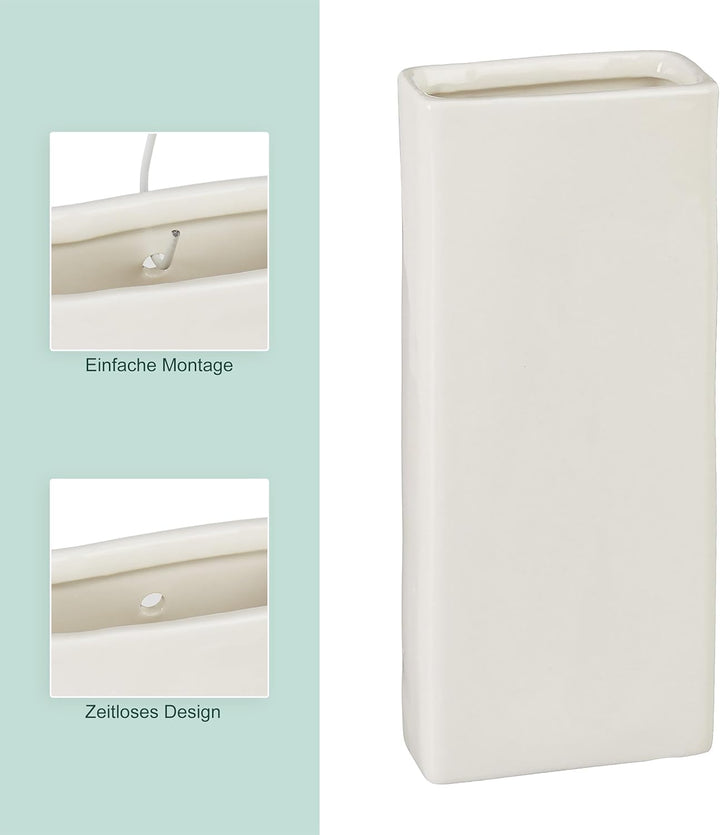 Relaxdays Luftbefeuchter Heizkörper, 6er Set, Wasserverdunster für Heizung, zum Hängen, Keramik, Rau