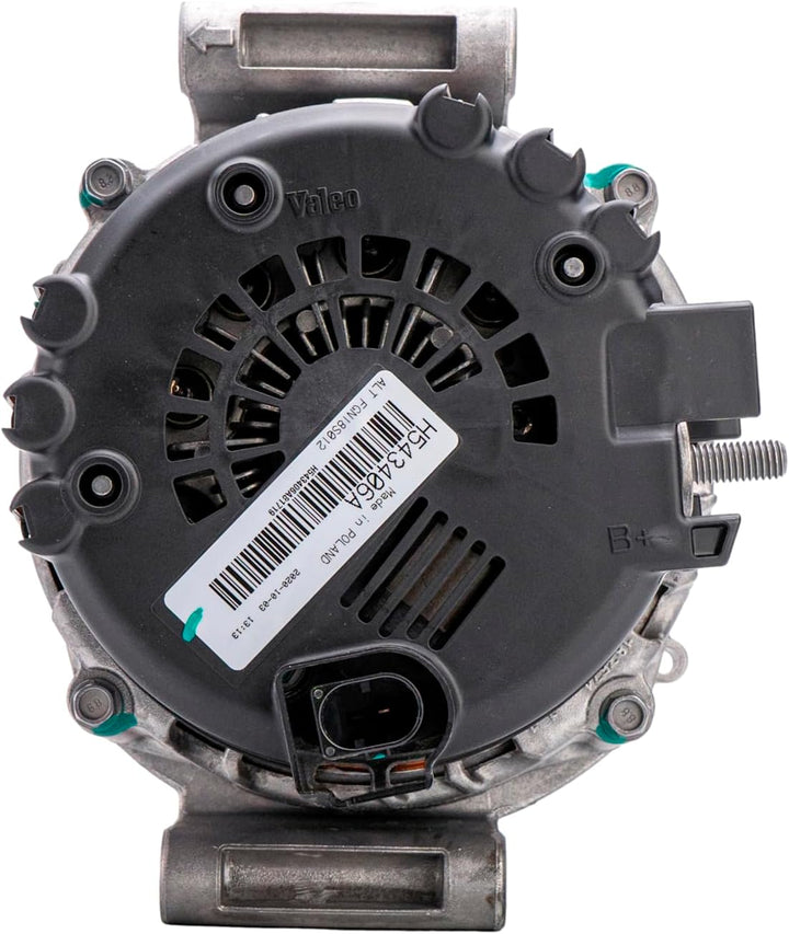 VALEO 439653 Generator Ladestrom des Generators: 180 Amp Rippen: 6 rippen Riemenscheibe Ø: 51 mm Spa