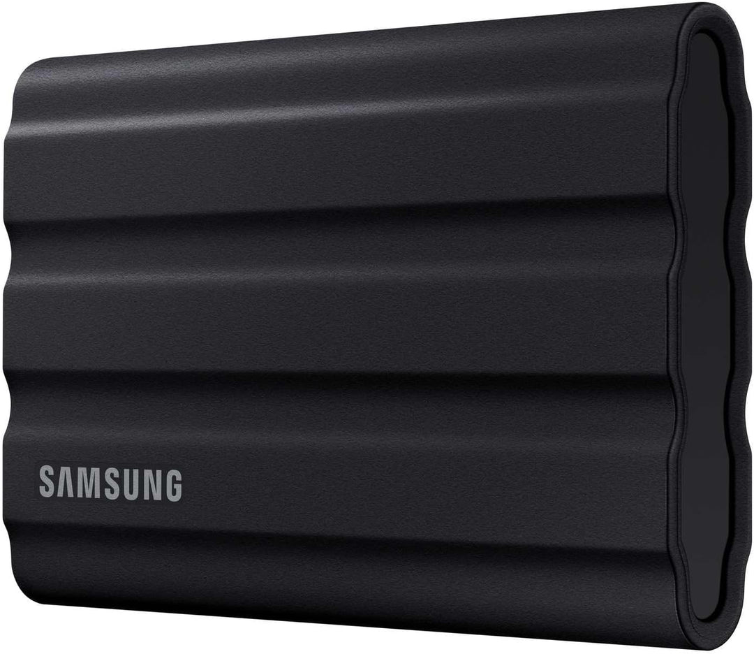 Samsung Portable SSD T7 Shield, 4 TB, USB 3.2 Gen.2, 1.050 MB/s Lesen, 1.000 MB/s Schreiben, Robuste