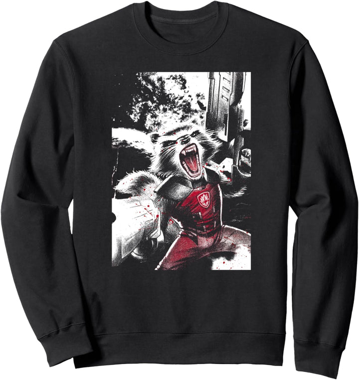 Marvel Rocket Guardians of the Galaxy Roar Sweatshirt