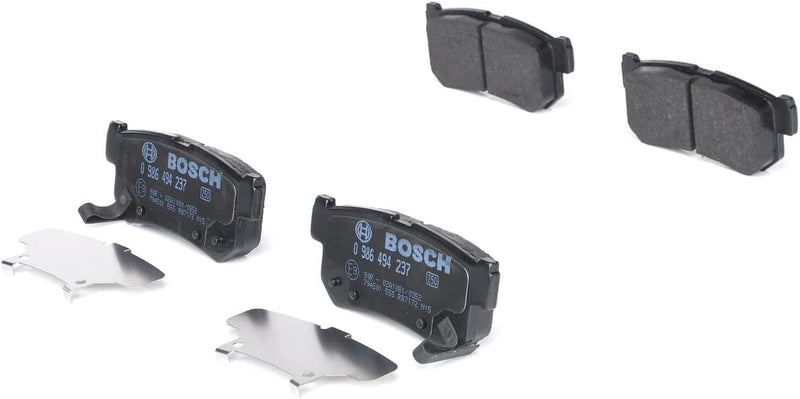 Bosch BP1172 Bremsbeläge - Hinterachse - ECE-R90 Zertifizierung - vier Bremsbeläge pro Set