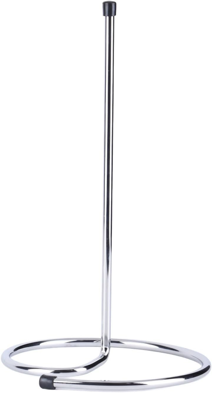 Wein-Dekanter-Trockenständer, Dekanter-Trockenständer, Edelstahl-Dekanterhalter mit Gummibeschichtet