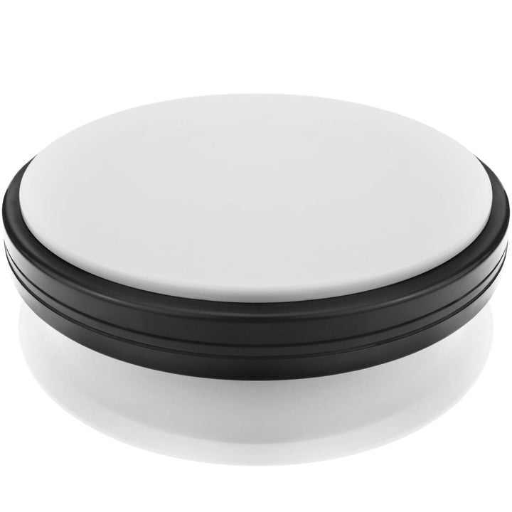 PrimeMatik - Elektrish rotierende drehteller 15cm weiss