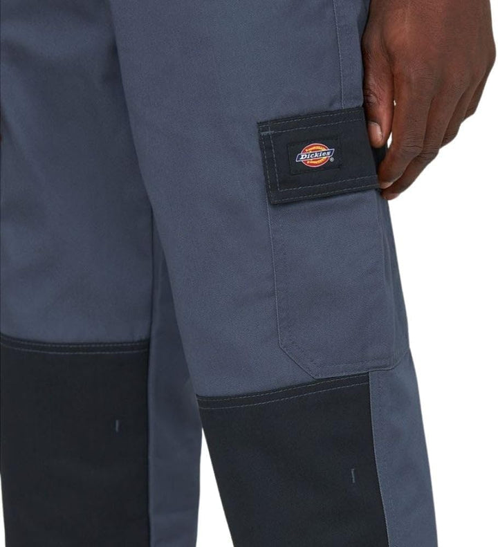 Dickies Herren Everyday Trouser Hose Grey/Black 26W / 32L Cargo, Grey/Black 26W / 32L Cargo