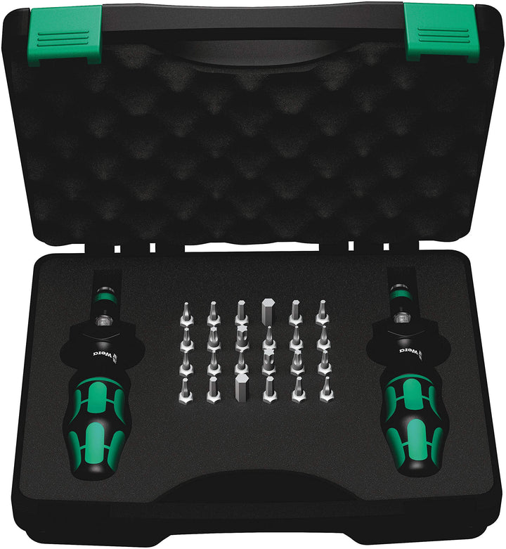 Wera 7440/41 Kraftform Drehmomentschraubendreher-Satz, 26-teilig, 05074738001