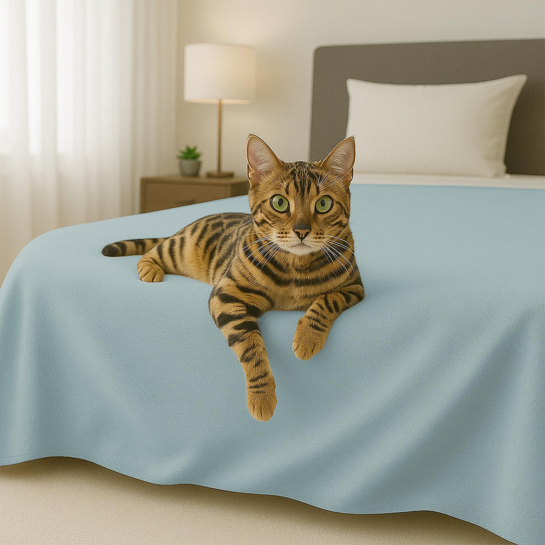 Byour3 - Bettüberwurf Bio-Baumwolle Gemischte Doppelbett Einzelbett Queen Size Bettdecke Sommer Früh