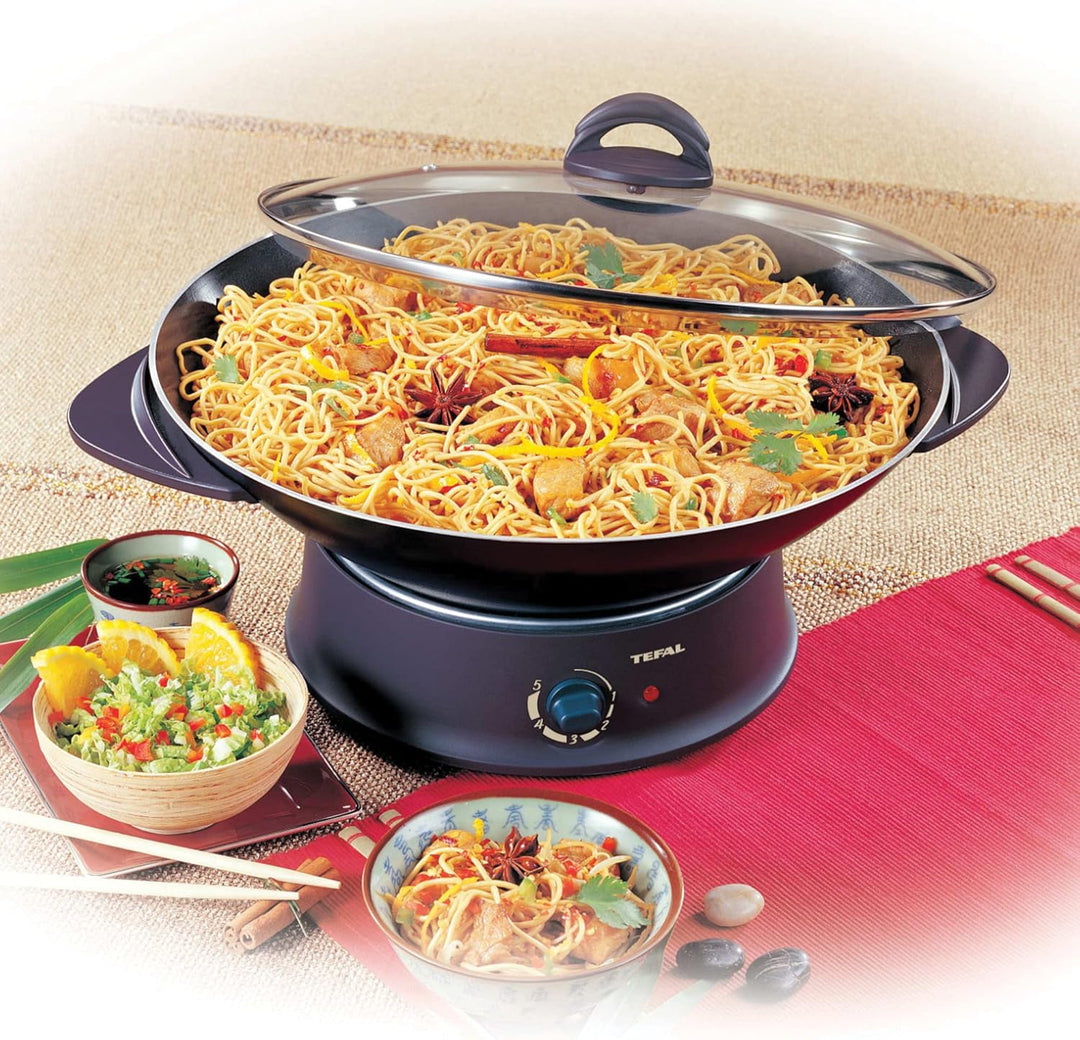 Tefal WK302013 Wok Fondue, kompakt WOK + FONDUE, WOK + FONDUE
