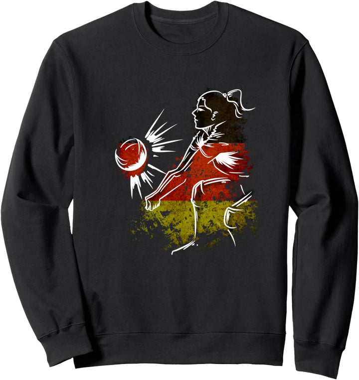 Deutsche Volleyballerin Spielerin Deutschland Volleyball Sweatshirt