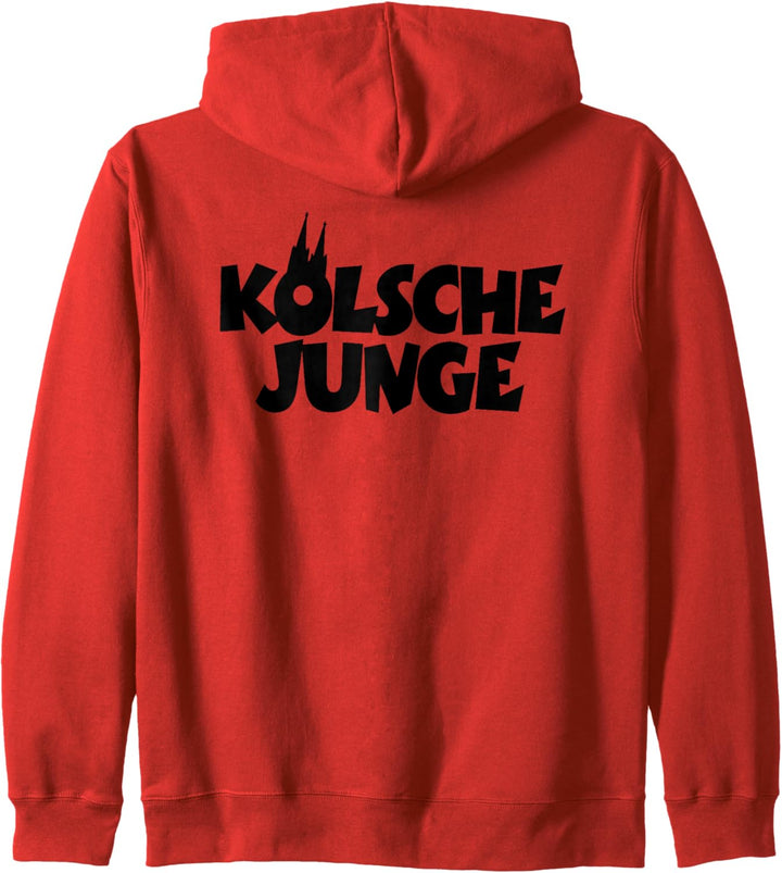 Kölsche Junge (Schwarz) Jungs aus Köln Kapuzenjacke