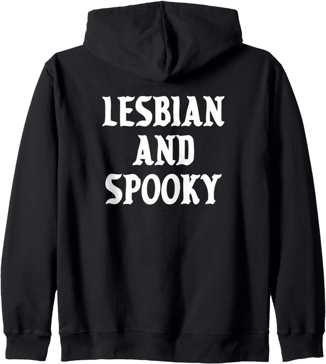 Lesbian And Spooky LGBTQ Gay Pride Halloween Kapuzenjacke