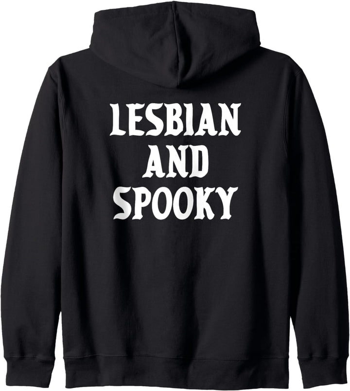 Lesbian And Spooky LGBTQ Gay Pride Halloween Kapuzenjacke
