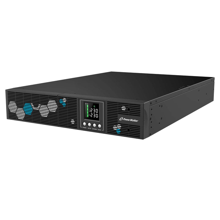 PowerWalker VI 1000 RLP Line-Interactive, 1 kVA 900 Watt, C14 In, 8 x IEC, (1 kVA 900, C14 In, 8 x I