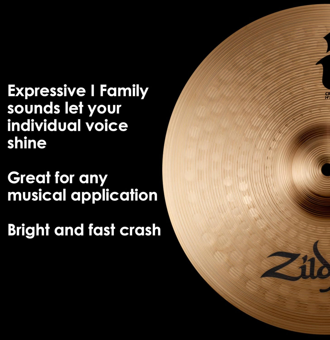 Zildjian ILH14C I Family Series - Crash Cymbal - 14" 14&