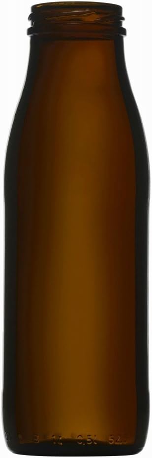 Viva-Haushaltswaren Gabriele Hesse e.K. Milchflaschen mit Schraubverschluss 8x 500ml, Saftflasche zu