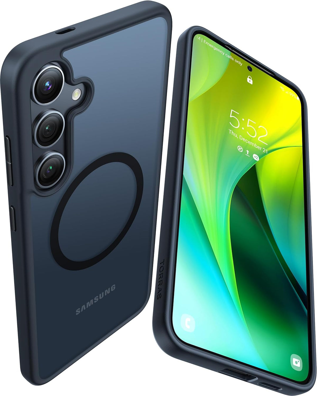 TORRAS für Samsung Galaxy S24 Plus Hülle für MagSafe [TOP Militärschutz & Magnetkraft] Samsung S24 P