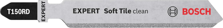 Bosch Accessories 3x Expert ‘Soft Tile Clean’ T 150 RD Stichsägeblatt (für Weiche Fliesen, Länge 83