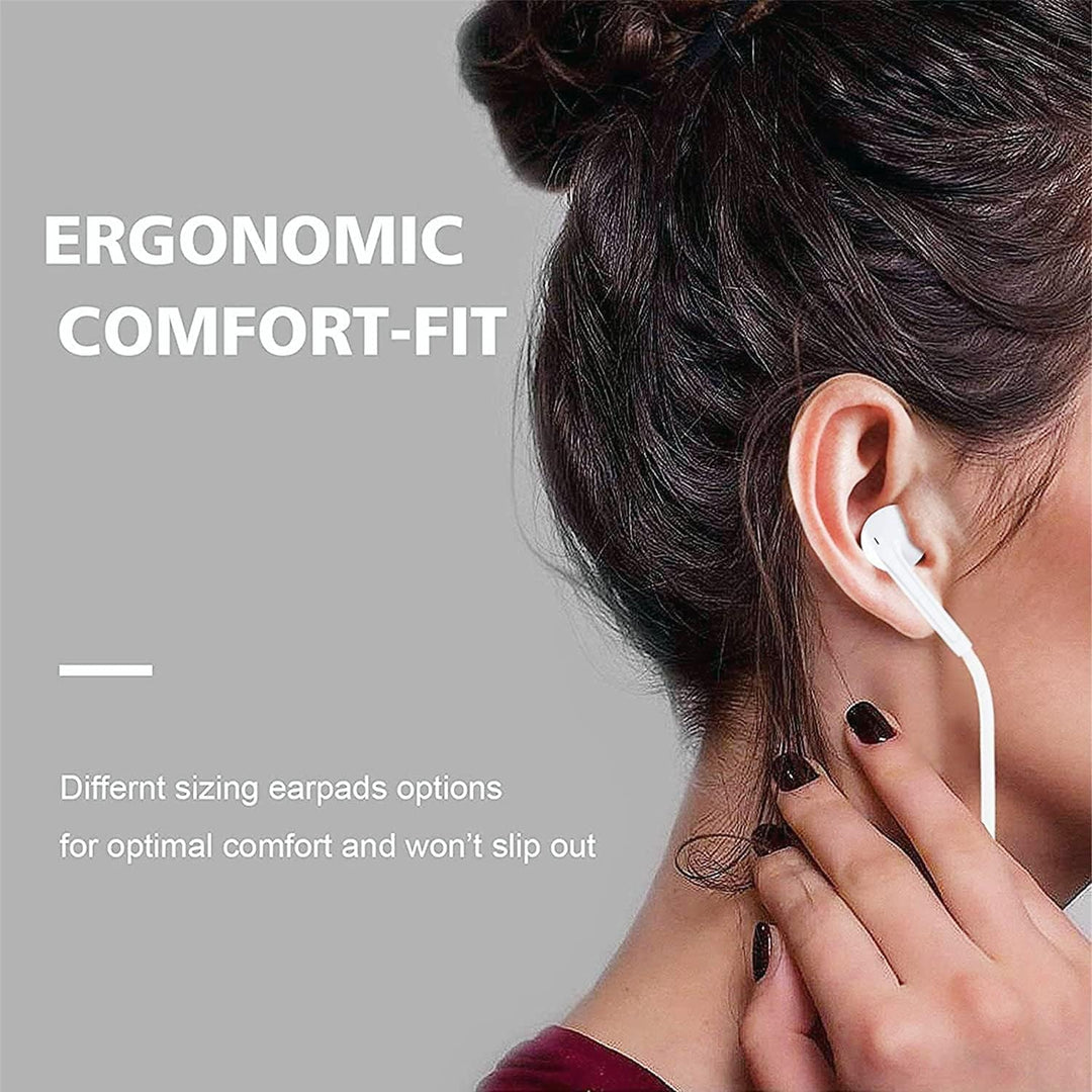 USB-C-Kopfhörer, kabelgebunden, für iPhone 17/16/16e/15 Pro Max, In-Ear-Kopfhörer, HiFi-Stereo, USB