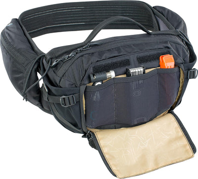 EVOC HIP PACK PRO E-RIDE 3 Hüfttasche Bauchtasche für E-Bike-Touren & Trails (3L Fassungsvermögen, A