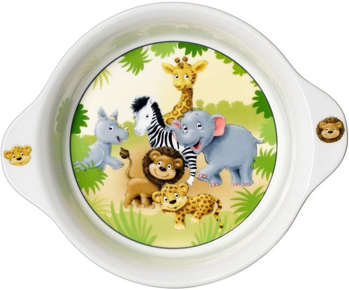 Ritzenhoff & Breker Kindergeschirr Afrikatiere Variante: Schale mit Griff 21,5 cm Afrikatiere