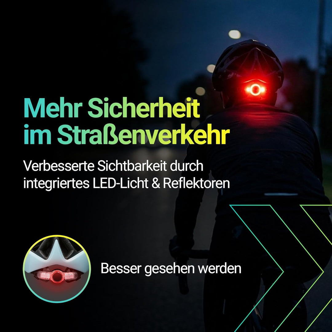 KED MTB Fahrradhelm SPIRI II Trend, Mint L (55-61cm), L (55-61cm)