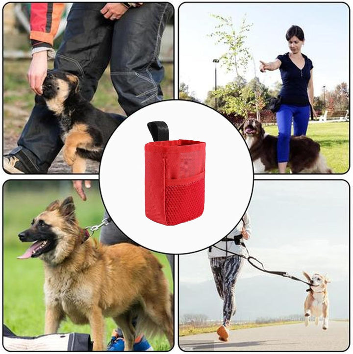 Hundetasche für Leckerlis, tragbare und wasserdichte Leckerlibeutel für Haustier-Training, Gürteltas
