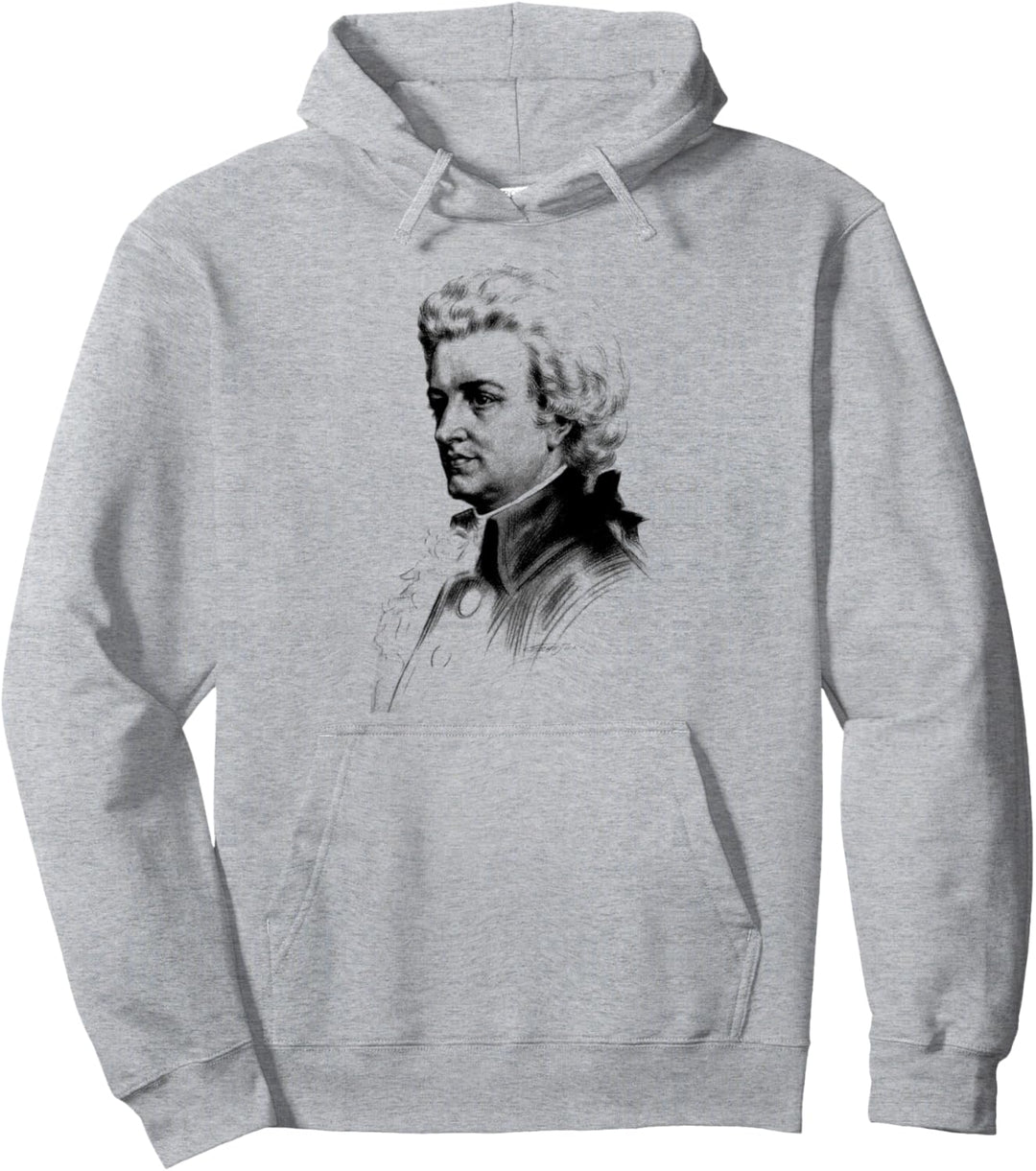 Wolfgang Amadeus Mozart Komponist Pianist Geschenk Pullover Hoodie